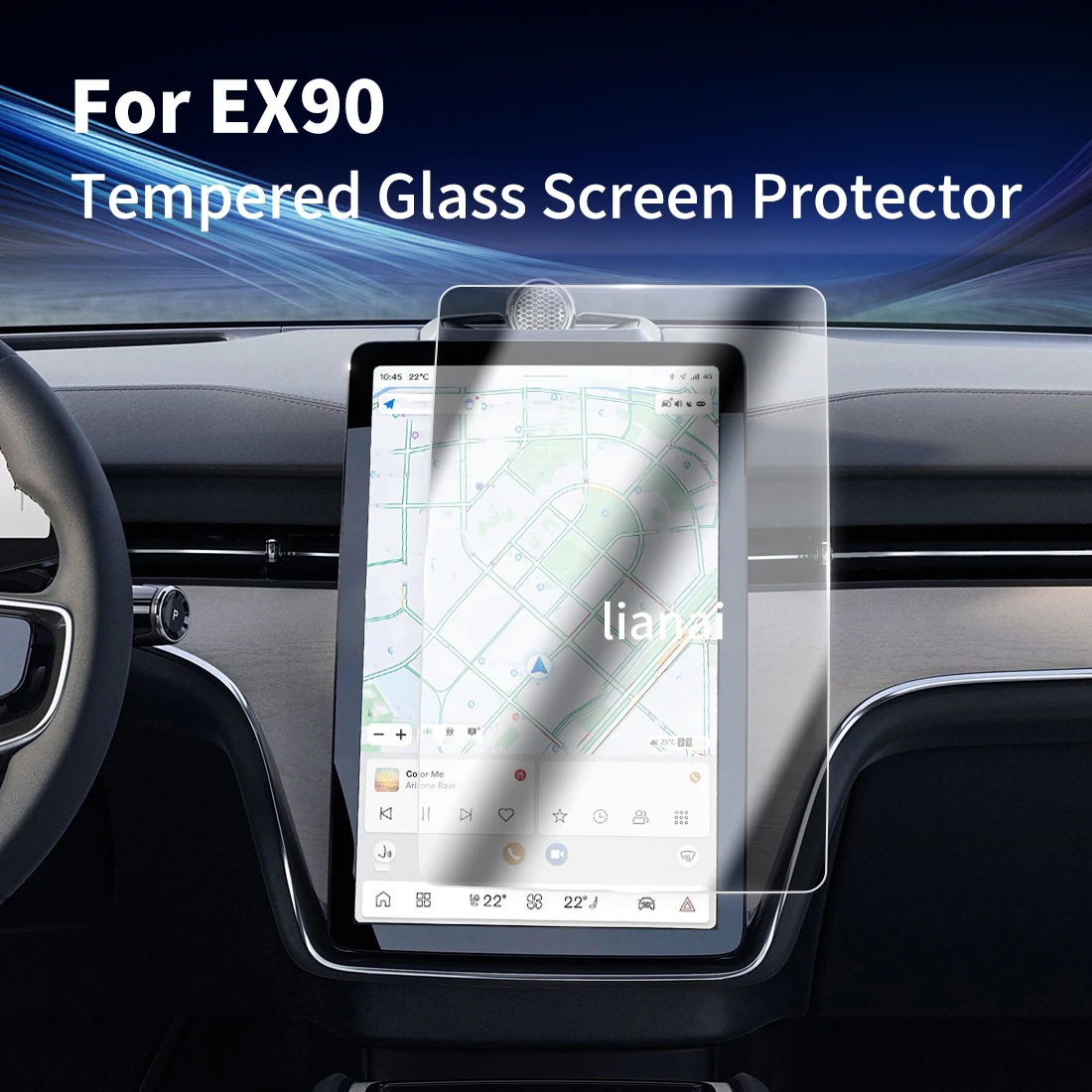 Автомобильная защитная пленка Carplay для дисплея, аксессуары для Volvo EX90 2025
Автомобильная защитная пленка Carplay для дисплея, аксессуары для Volvo EX90 2025