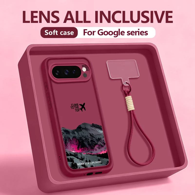 Snow Mountain Patterned Phone Case For Google Pixel 10 9 Pro XL 10 9 Pro 9A 8A Soft Silicone Lanyard Cover For Pixel 7A 8 7 Pro
Snow Mountain Patterned Phone Case For Google Pixel 10 9 Pro XL 10 9 Pro 9A 8A Soft Silicone Lanyard Cover For Pixel 7A 8 7 Pro