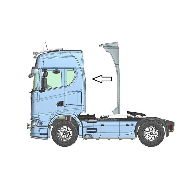 Ветровой дефлектор на крышу 770S RC 1/14 для грузовика, аэродинамический дефлектор 770-K11 для радиоуправляемого тягача Tamiya 1/14, запчасти 770S, аксессуары для самостоятельной сборки
Ветровой дефлектор на крышу 770S RC 1/14 для грузовика, аэродинамический дефлектор 770-K11 для радиоуправляемого тягача Tamiya 1/14, запчасти 770S, аксессуары для самостоятельной сборки