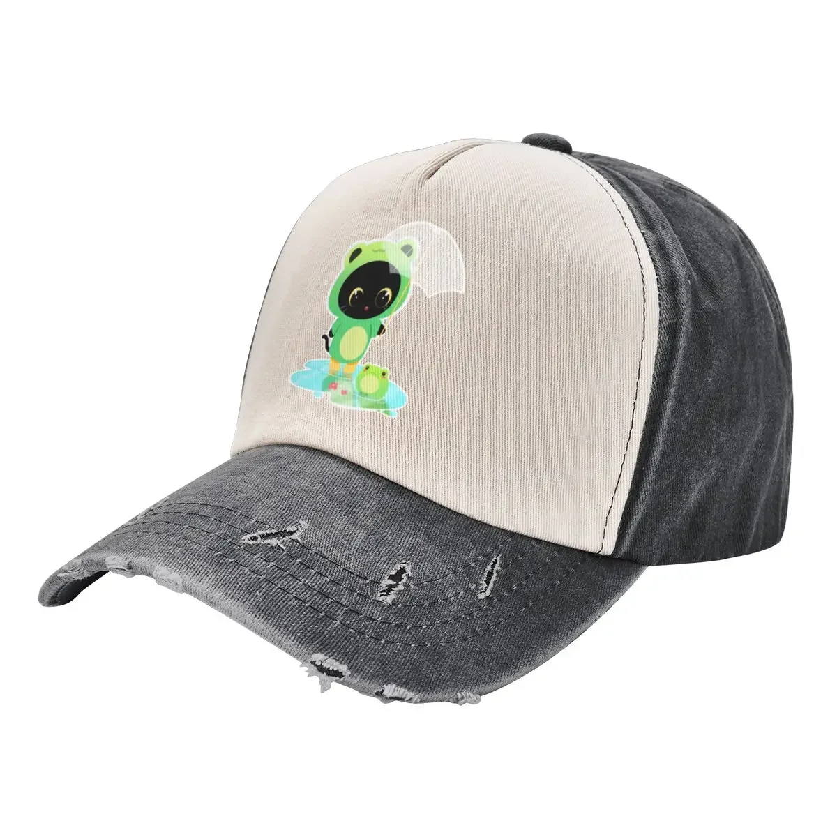 Cute Black Cat with Frog Friend Baseball Cap Hip Hop Fashion Beach Ball Cap Cosplay Baseball For Men Women's
Cute Black Cat with Frog Friend Baseball Cap Hip Hop Fashion Beach Ball Cap Cosplay Baseball For Men Women's