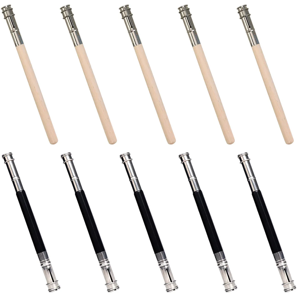 10pcs Pencil Extender Metal Lengthener for Short Pencils School Supplies Wooden Holder Black Wood Each
10pcs Pencil Extender Metal Lengthener for Short Pencils School Supplies Wooden Holder Black Wood Each