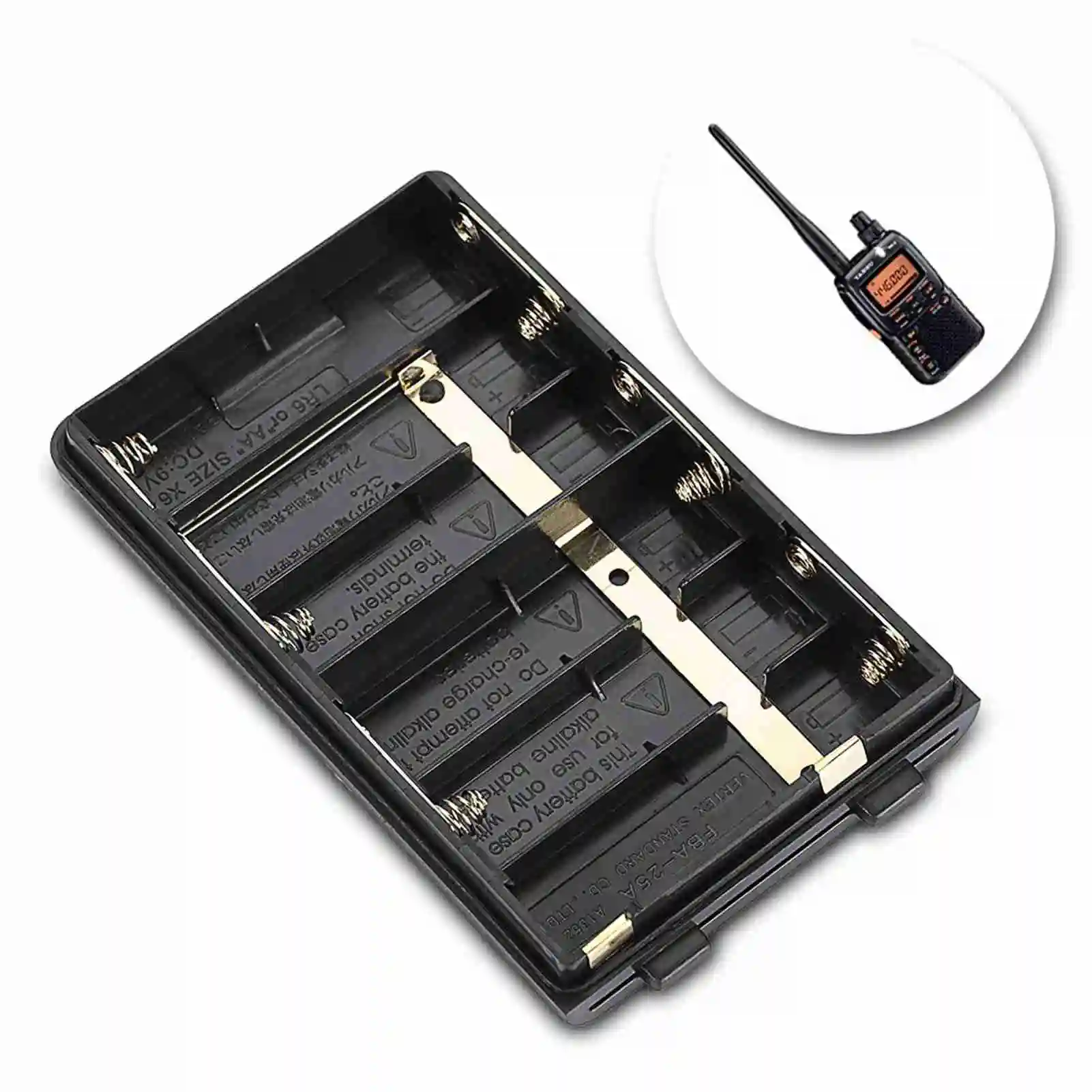 Battery Case for Vertex Battery Shell Radio Battery Case for Yaesu VX-400 / HX370 / VXA-300 / VX-160
Battery Case for Vertex Battery Shell Radio Battery Case for Yaesu VX-400 / HX370 / VXA-300 / VX-160