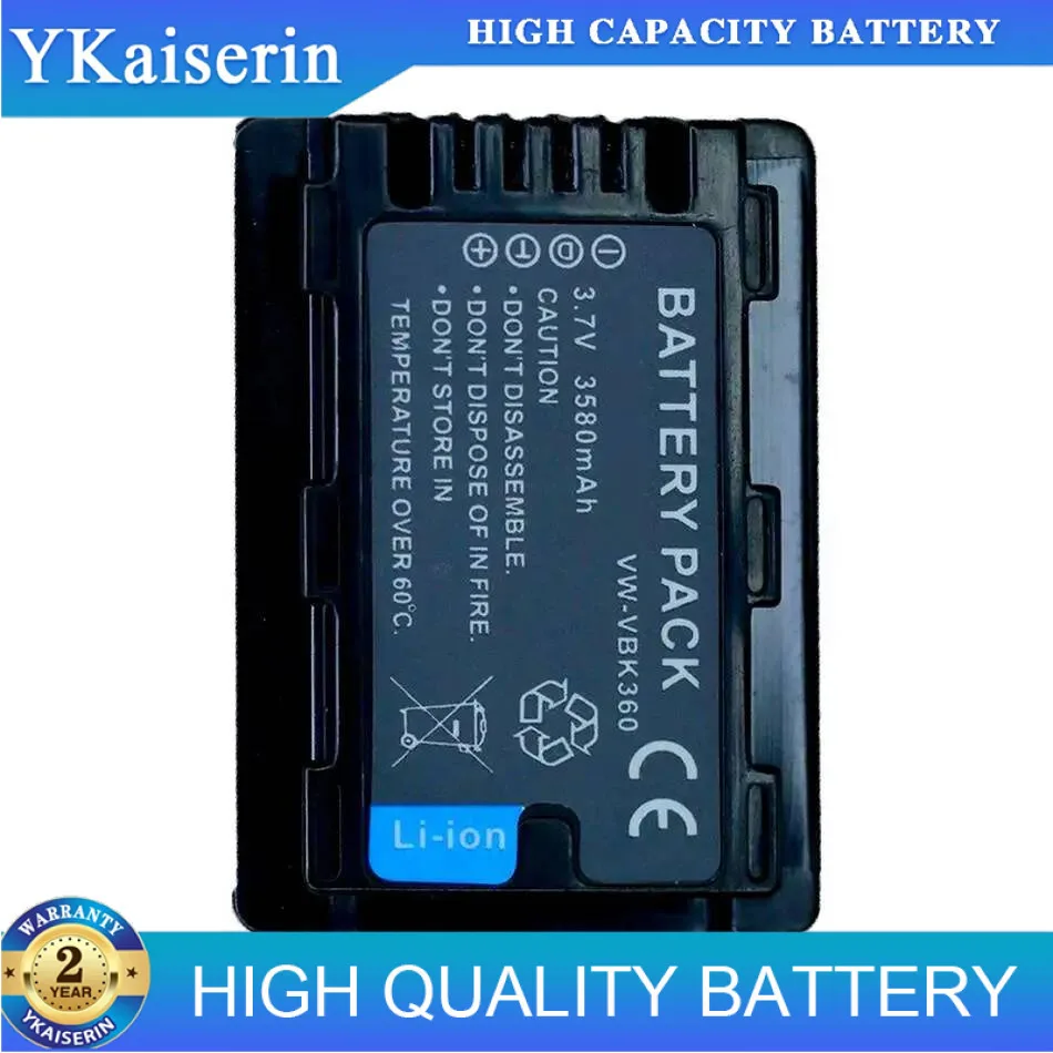 Аккумулятор для камеры VW-VBK360 3580 мАч для Panasonic HC-V10 HC-V100 HC-V100M HC-V500 HC-V500M HC-V700 HC-V700M Hdc-HS80 Hdc-HS60
Аккумулятор для камеры VW-VBK360 3580 мАч для Panasonic HC-V10 HC-V100 HC-V100M HC-V500 HC-V500M HC-V700 HC-V700M Hdc-HS80 Hdc-HS60