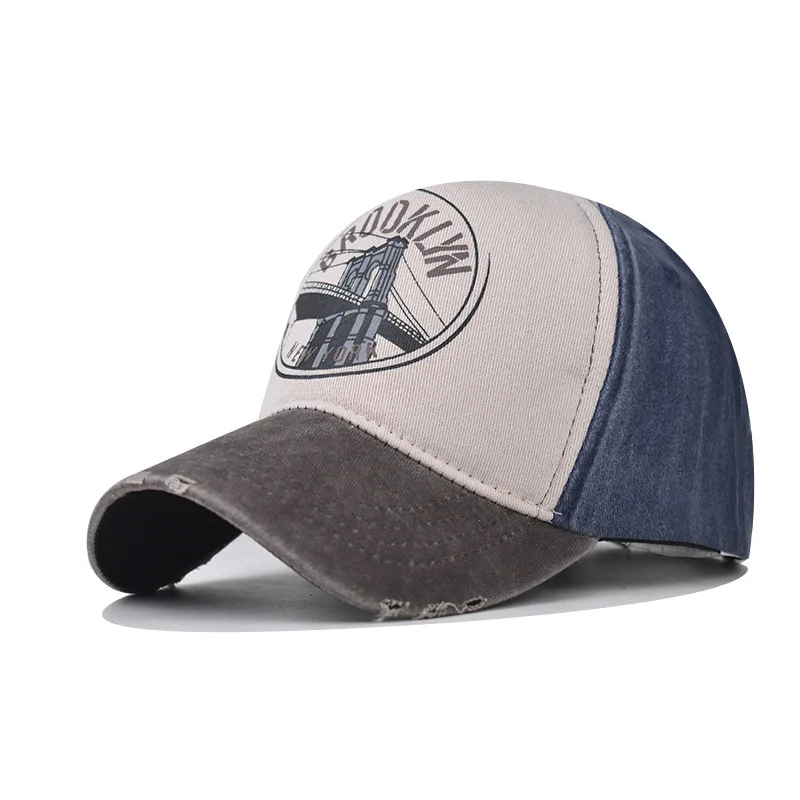 New Washed Vintage Brooklyn Baseball Cap With Letter Print And Large Embroidery Hip-Hop Hat
New Washed Vintage Brooklyn Baseball Cap With Letter Print And Large Embroidery Hip-Hop Hat