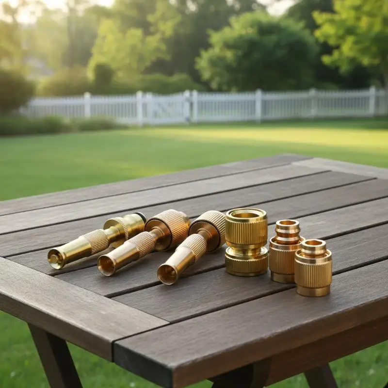 High Pressure Spray Nozzle 1 Set Brass Water Gun Quick Connector Direct Jet for Garden Cleaning Car Wash
High Pressure Spray Nozzle 1 Set Brass Water Gun Quick Connector Direct Jet for Garden Cleaning Car Wash