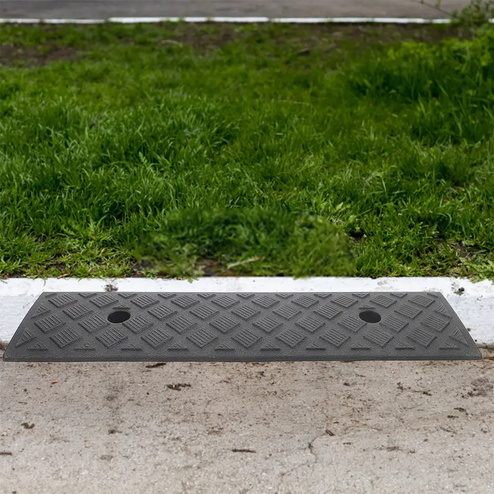 Heavy Duty Plastic Curb Ramp Driveway Ramp Portable Car Step Mat for Loading Dock Sidewalk Wheelchair Access Antislip Shock
Heavy Duty Plastic Curb Ramp Driveway Ramp Portable Car Step Mat for Loading Dock Sidewalk Wheelchair Access Antislip Shock