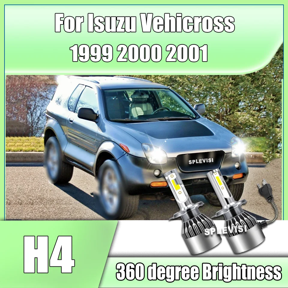 High Lumens for Bright Lighting Car Headlight H4 472 Led Lights High Bright White Lamp 6000K For Isuzu Vehicross 1999 2000 2001
High Lumens for Bright Lighting Car Headlight H4 472 Led Lights High Bright White Lamp 6000K For Isuzu Vehicross 1999 2000 2001