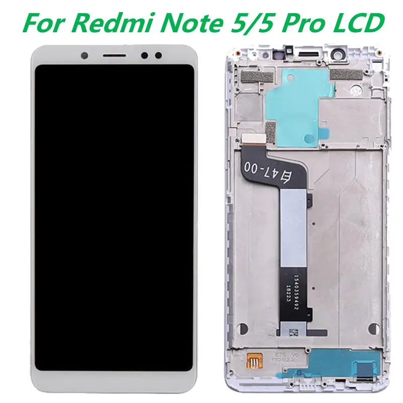 5.99'' For Xiaomi Redmi Note 5 LCD Display Touch Screen Digitizer Assembly For Xiaomi Redmi Note 5 Pro LCD Display With Frame
5.99'' For Xiaomi Redmi Note 5 LCD Display Touch Screen Digitizer Assembly For Xiaomi Redmi Note 5 Pro LCD Display With Frame