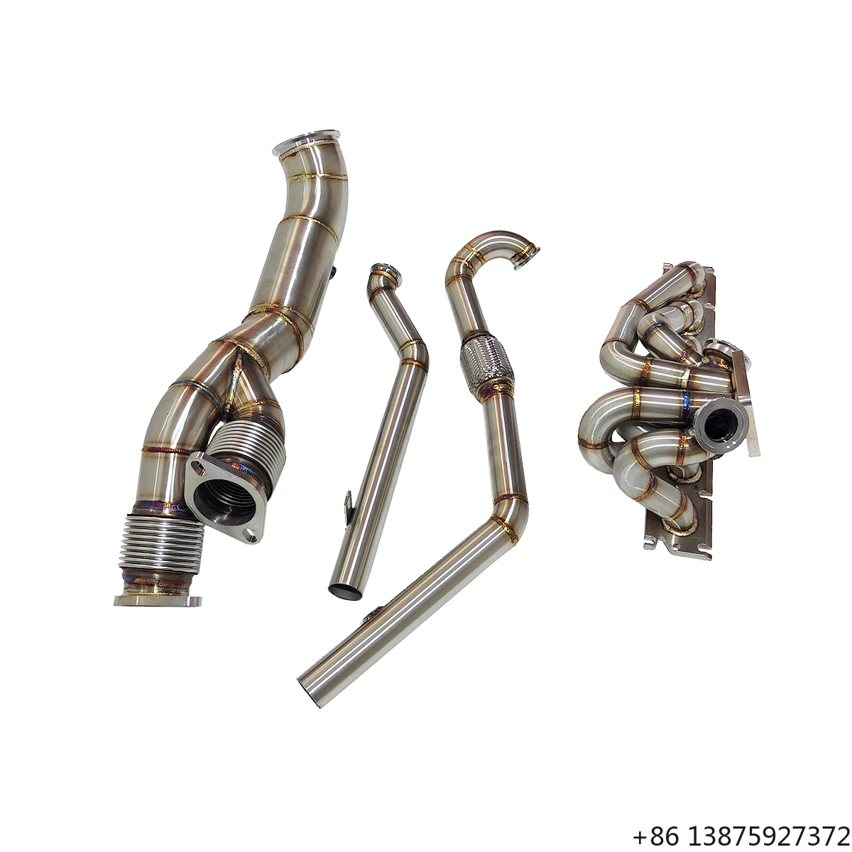 Ecnal Stainless Steel Downpipe for G80/G82/G87 M2/M3/M4 S58 Single Turbine Manifold Kit with Garrett PTE T4 Casing
Ecnal Stainless Steel Downpipe for G80/G82/G87 M2/M3/M4 S58 Single Turbine Manifold Kit with Garrett PTE T4 Casing