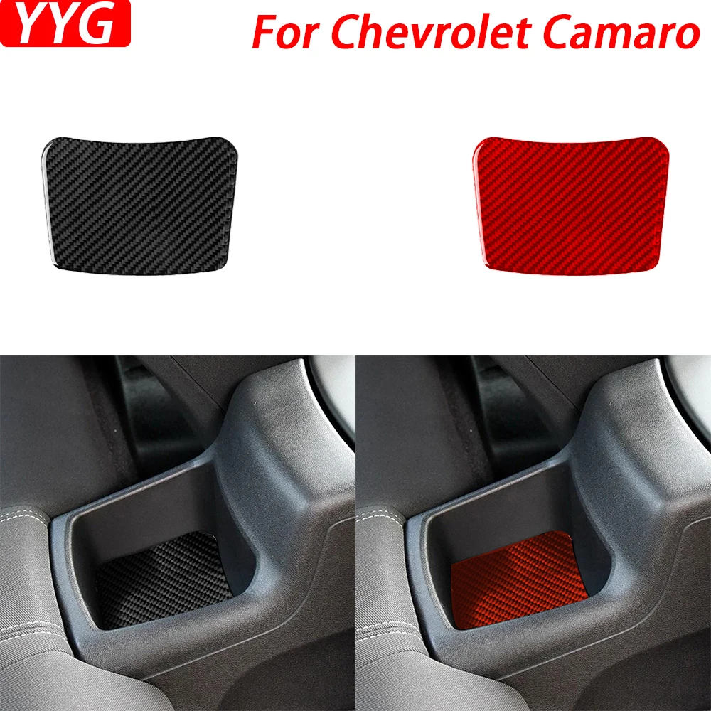 For Chevrolet Camaro 2017-2022 Real Carbon Fiber Rear Storage Box Panel Trim Cover Car Interior Decoration Accessories Sticker
For Chevrolet Camaro 2017-2022 Real Carbon Fiber Rear Storage Box Panel Trim Cover Car Interior Decoration Accessories Sticker
