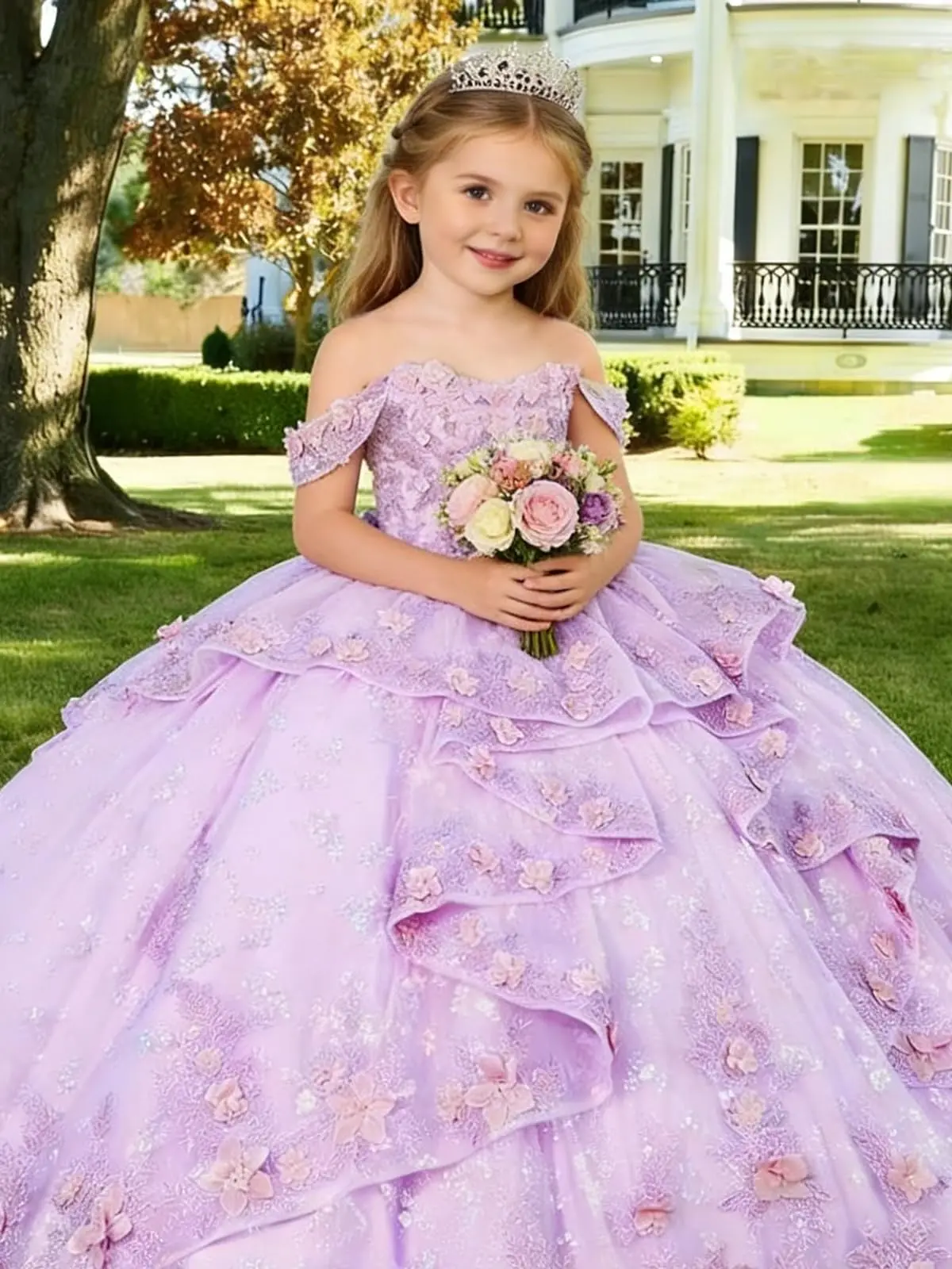 Gorgeous SKY Blue Flower Girl Dress for Wedding Floral Appliques Floor Length with Bow Vintage Little Girl Birthday Prom Gowns
Gorgeous SKY Blue Flower Girl Dress for Wedding Floral Appliques Floor Length with Bow Vintage Little Girl Birthday Prom Gowns