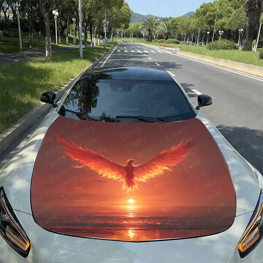 The Phoenix Flying At Dusk Car Hood Decal Sticker - Durable Vinyl Wrap, Splash-Resistant & Easy Removal, Fit For All Cars - Auto
The Phoenix Flying At Dusk Car Hood Decal Sticker - Durable Vinyl Wrap, Splash-Resistant & Easy Removal, Fit For All Cars - Auto