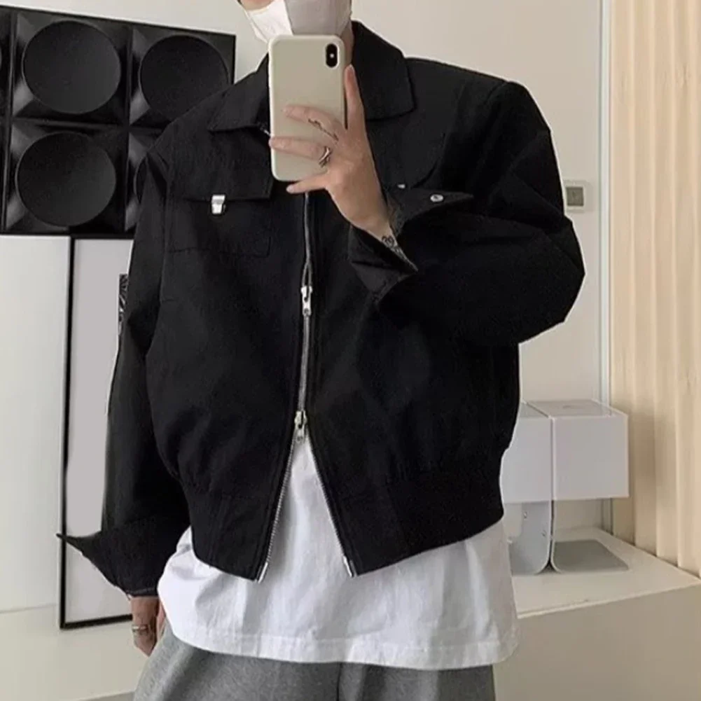 Casual Loose Fit Coat High Street Fashion Fashion Short Coat Loose Fit Jacket Casual Style Jacket Pockets Design Jacket
Casual Loose Fit Coat High Street Fashion Fashion Short Coat Loose Fit Jacket Casual Style Jacket Pockets Design Jacket