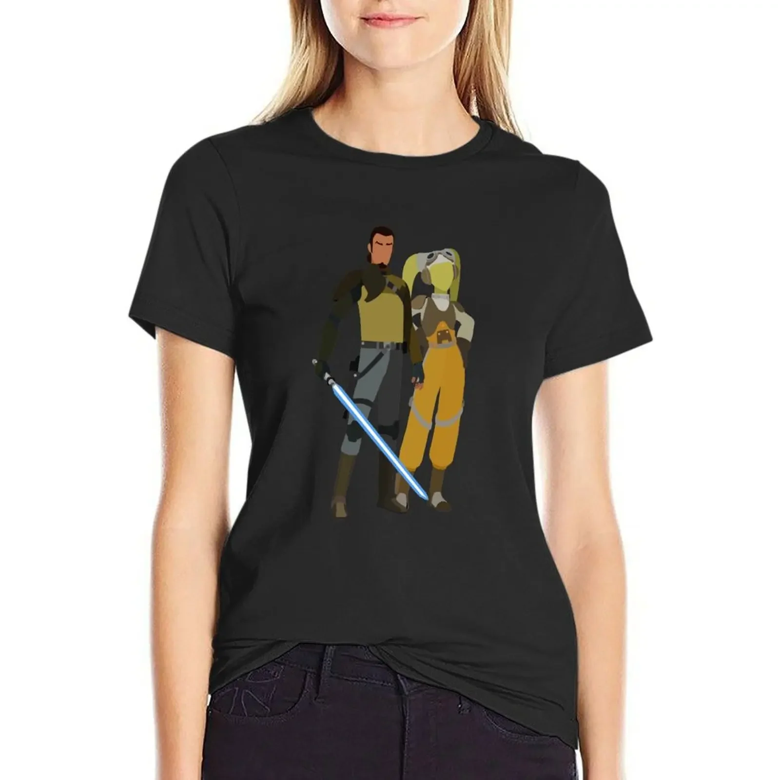 Kanan Jarrus and Hera Syndulla T-Shirt graphics blanks oversized t shirts for Women
Kanan Jarrus and Hera Syndulla T-Shirt graphics blanks oversized t shirts for Women
