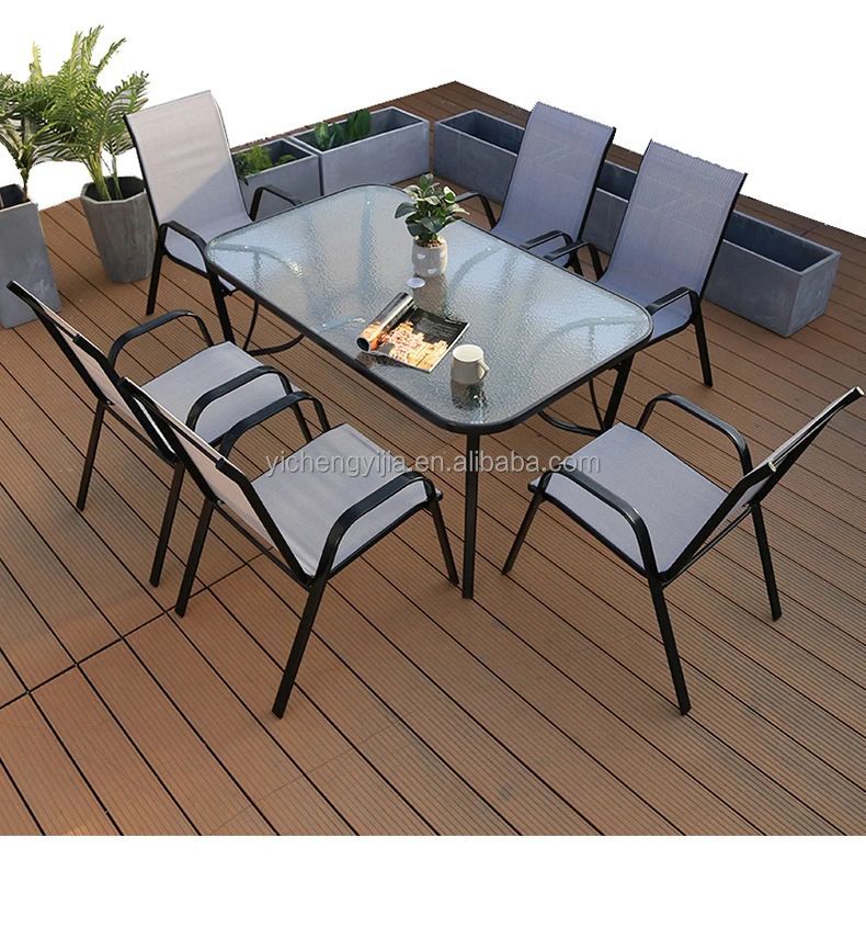 Hot Sale Restaurant Outdoor Garden Dining Furniture Patio Table and Chair Set Outdoor Furniture
Hot Sale Restaurant Outdoor Garden Dining Furniture Patio Table and Chair Set Outdoor Furniture