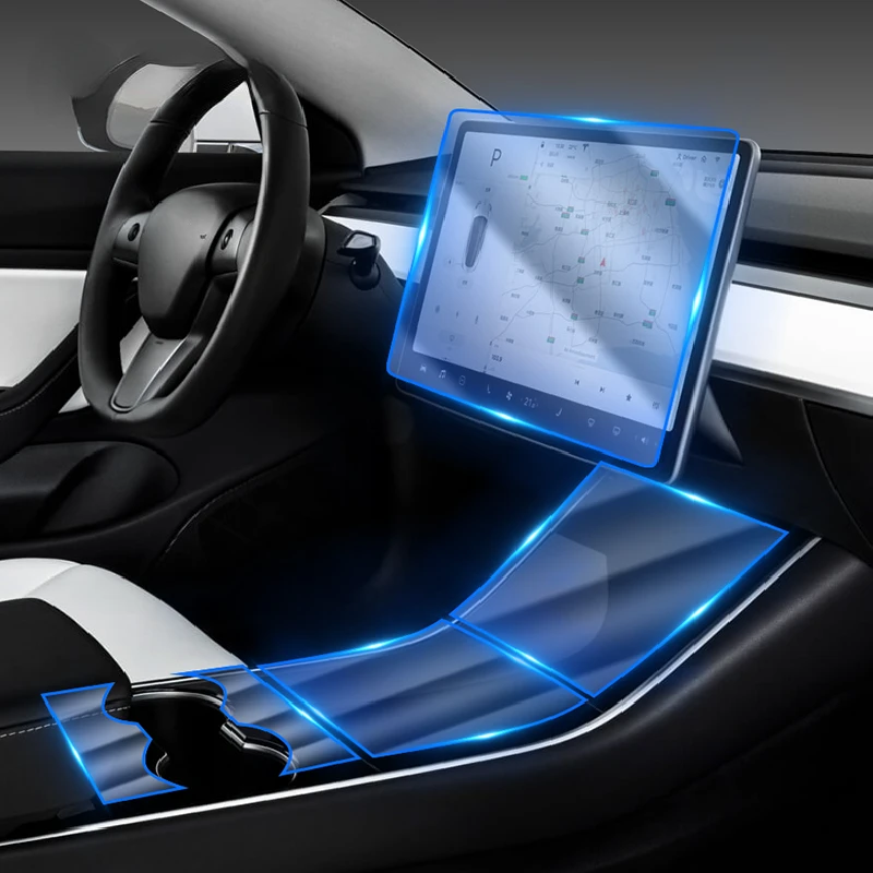 For Tesla Model 3 Y 2019-2022Car Interior Center console Transparent TPU Protective film Anti-scratc Repair film Accessories Ref
For Tesla Model 3 Y 2019-2022Car Interior Center console Transparent TPU Protective film Anti-scratc Repair film Accessories Ref