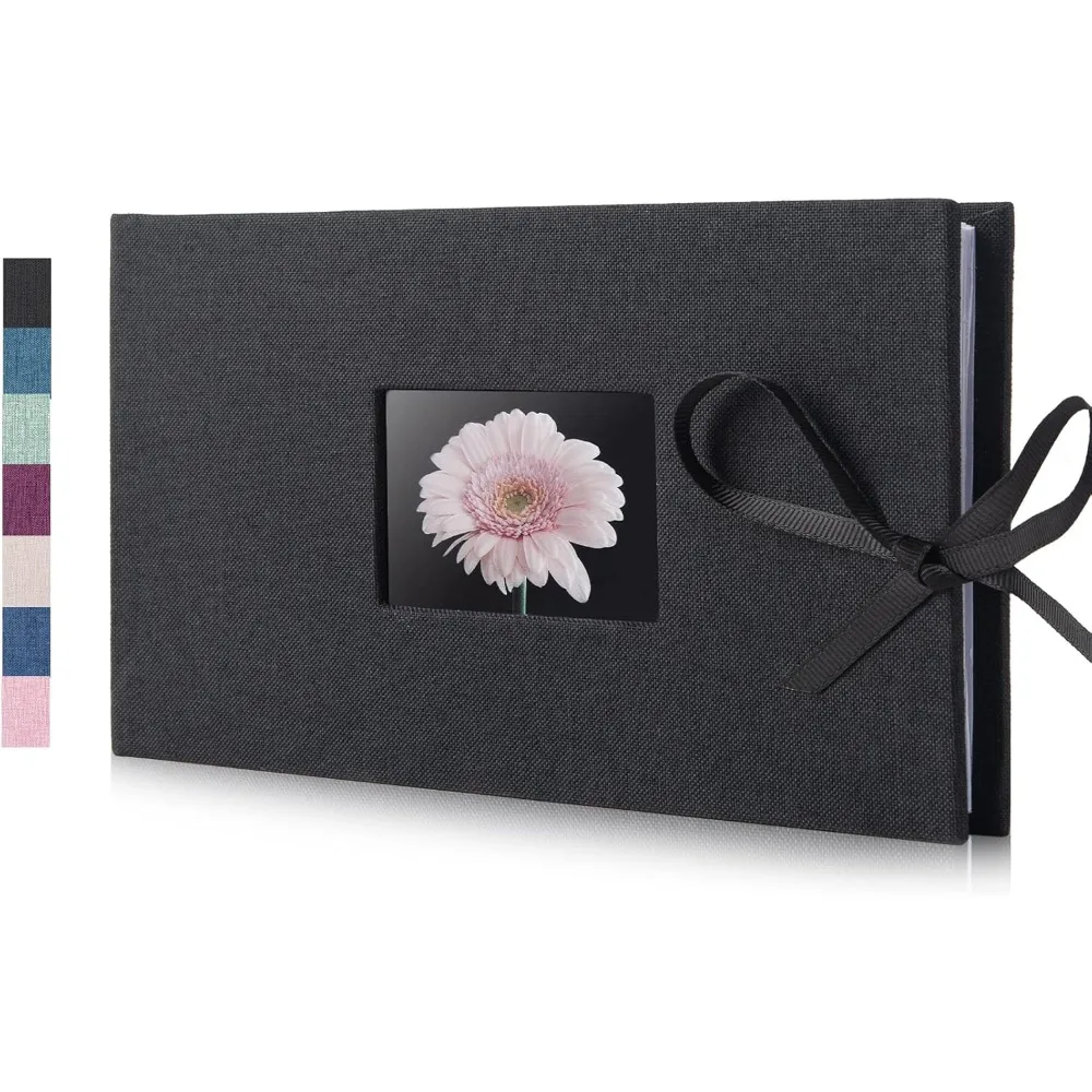 Small Photo Album 4x6 Picture Album Holds 24 Horizontal Photos, Linen Fabric Cover Picture Book for Photos with Front
Small Photo Album 4x6 Picture Album Holds 24 Horizontal Photos, Linen Fabric Cover Picture Book for Photos with Front
