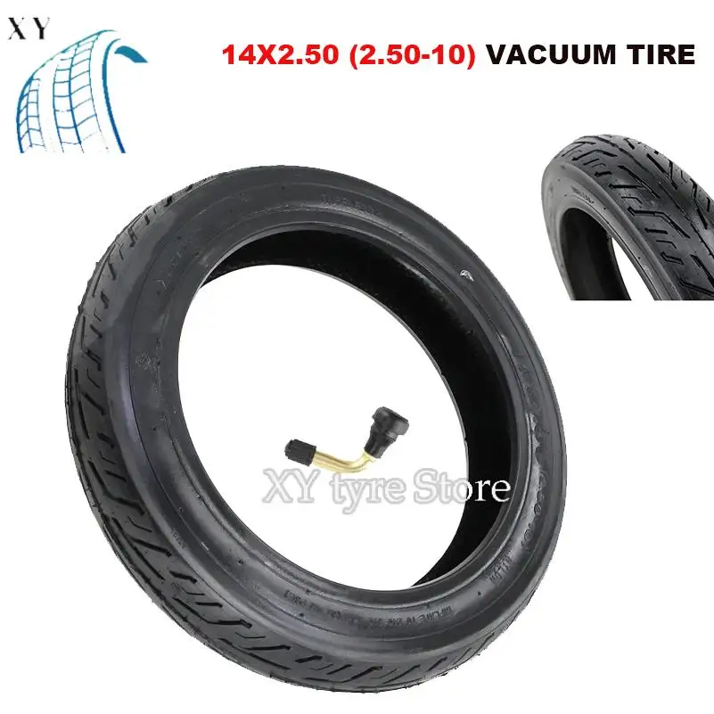 Upgraded and thickened 14x2.50 rubber vacuum tire suitable for 14 inch electric bicycle wheels with 14 * 2.50 tire parts black
Upgraded and thickened 14x2.50 rubber vacuum tire suitable for 14 inch electric bicycle wheels with 14 * 2.50 tire parts black