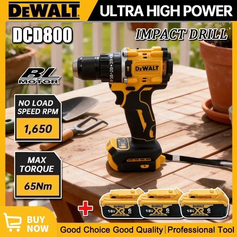 Аккумуляторная ударная дрель Dewalt DCD800, 1/2 дюйма, бесщеточная, 2000 об/мин, шуруповерт, литиевый электроинструмент для аккумулятора Dewalt 18В
Аккумуляторная ударная дрель Dewalt DCD800, 1/2 дюйма, бесщеточная, 2000 об/мин, шуруповерт, литиевый электроинструмент для аккумулятора Dewalt 18В