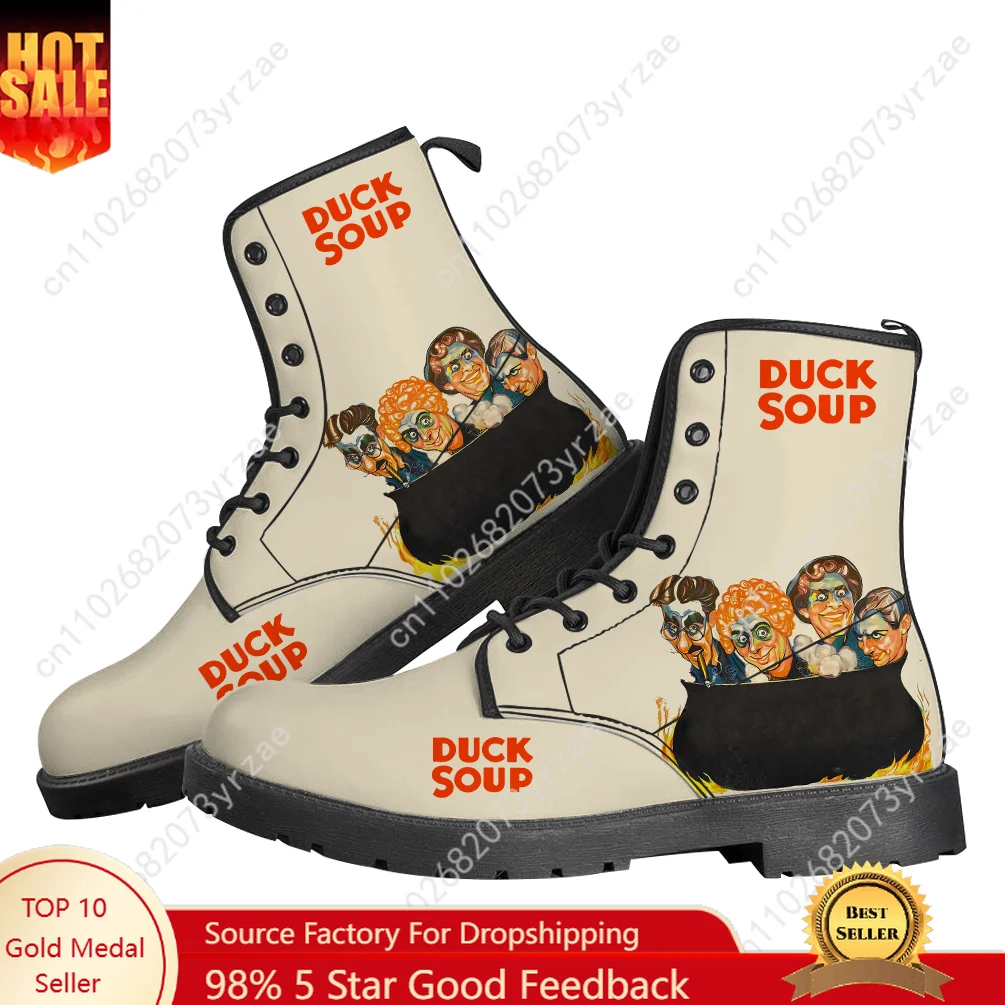 Duck Soup Boot Mens Womens Teenager Casual Boot Outdoor High Quality Personalized Casual Lightweight Pattern Custom Made Shoes
Duck Soup Boot Mens Womens Teenager Casual Boot Outdoor High Quality Personalized Casual Lightweight Pattern Custom Made Shoes