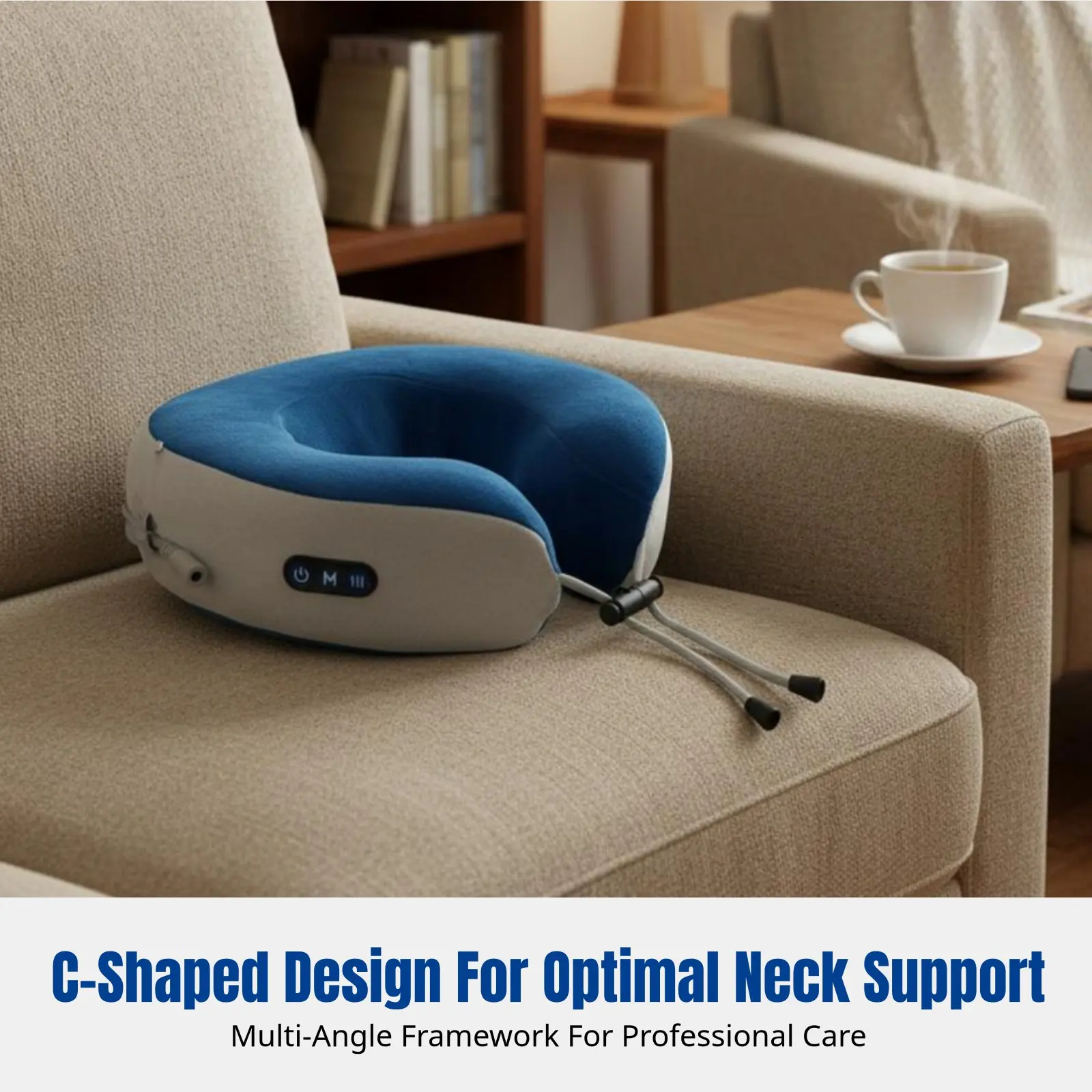 Neck Pillow, Multi-Function, Electric Kneading, Timed, USB, Home/Car
Neck Pillow, Multi-Function, Electric Kneading, Timed, USB, Home/Car