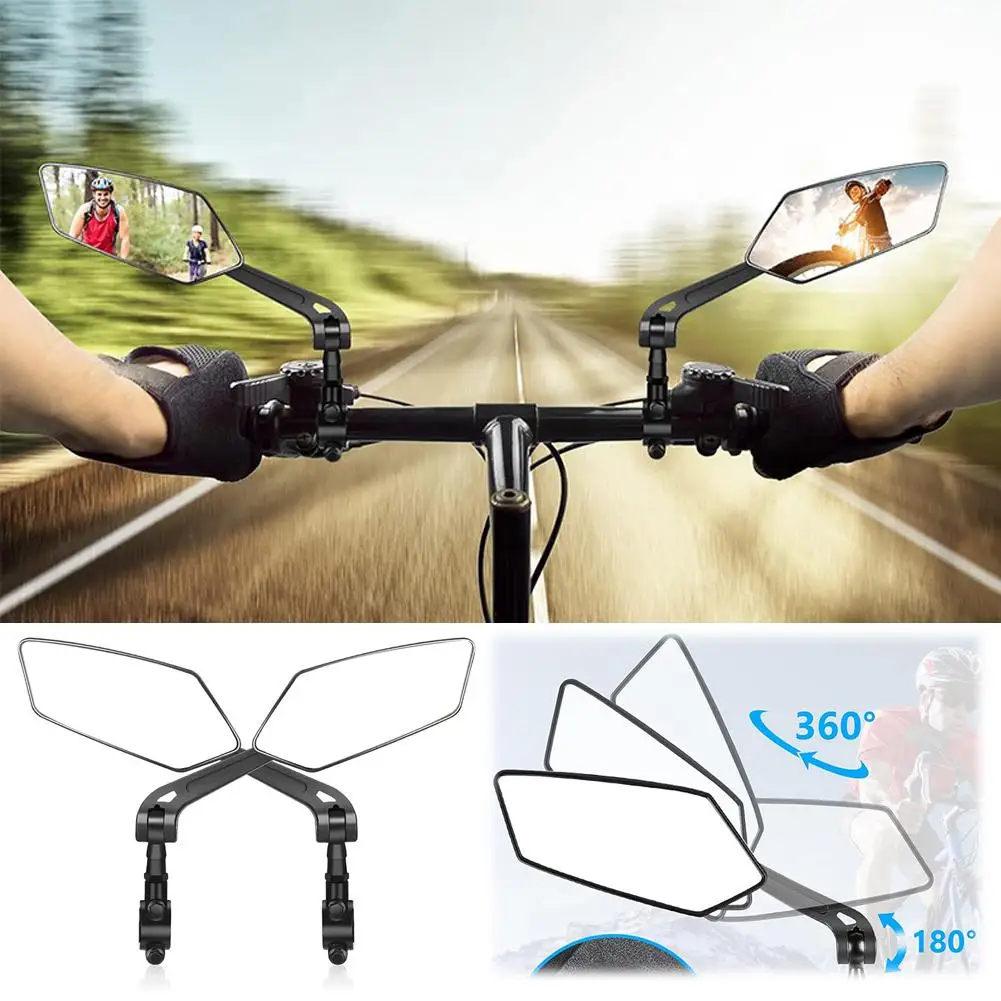 Rotatable Handlebar Mirror Clear Rearview Electric Scooter Cycling Bicycle Accessorie Bike Rear View Mirror Reflector Adjustable
Rotatable Handlebar Mirror Clear Rearview Electric Scooter Cycling Bicycle Accessorie Bike Rear View Mirror Reflector Adjustable