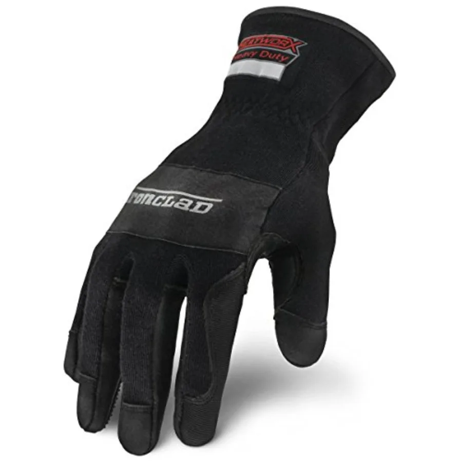 HEATWORX HEAVY DUTY; Heat Resistant Gloves Silicone-Palm Rated up to 600°F 315 °C Kevlar-Liner and Shell (1 Pair) Black
HEATWORX HEAVY DUTY; Heat Resistant Gloves Silicone-Palm Rated up to 600°F 315 °C Kevlar-Liner and Shell (1 Pair) Black