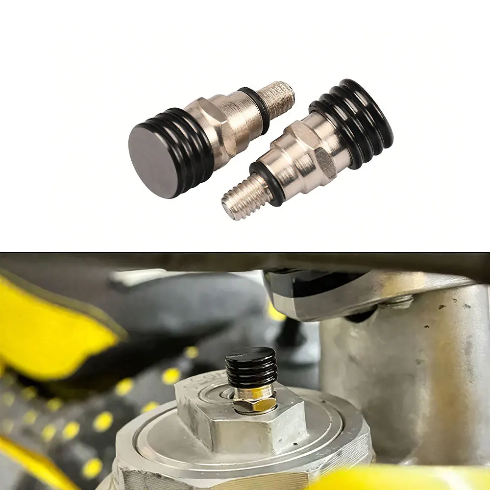 2pcs Motorcycle M5*0.8cm Front Fork Shock Absorption Air Bleeder Valve Screw Motorbike Accessories for Honda Kawasaki Suzuki
2pcs Motorcycle M5*0.8cm Front Fork Shock Absorption Air Bleeder Valve Screw Motorbike Accessories for Honda Kawasaki Suzuki