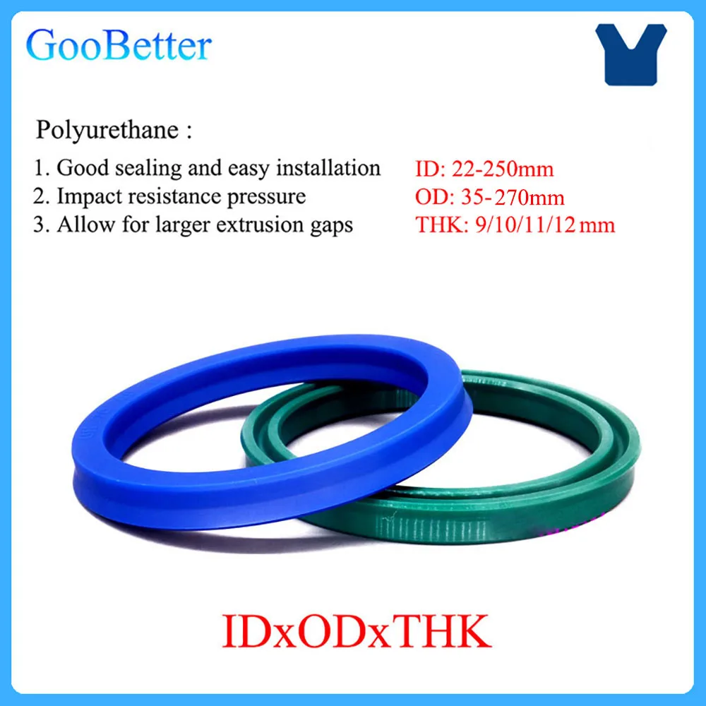 Hydraulic Sealing Ring ID 22-250mm Polyurethane Hydraulic Cylinder Oil Seal UN/UHS/U/Y Type Shaft Hole General Sealing O-Ring
Hydraulic Sealing Ring ID 22-250mm Polyurethane Hydraulic Cylinder Oil Seal UN/UHS/U/Y Type Shaft Hole General Sealing O-Ring