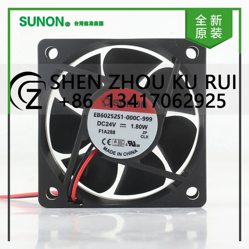 Новый Sunon 5 В 12 В 48 В постоянного тока 24 В 1,80 Вт AC EC 6025 60X60X25MM 6 см двухшаровой сервоинвертор двухпроводной охлаждающий вентилятор EB60252S1-000C-999
Новый Sunon 5 В 12 В 48 В постоянного тока 24 В 1,80 Вт AC EC 6025 60X60X25MM 6 см двухшаровой сервоинвертор двухпроводной охлаждающий вентилятор EB60252S1-000C-999
