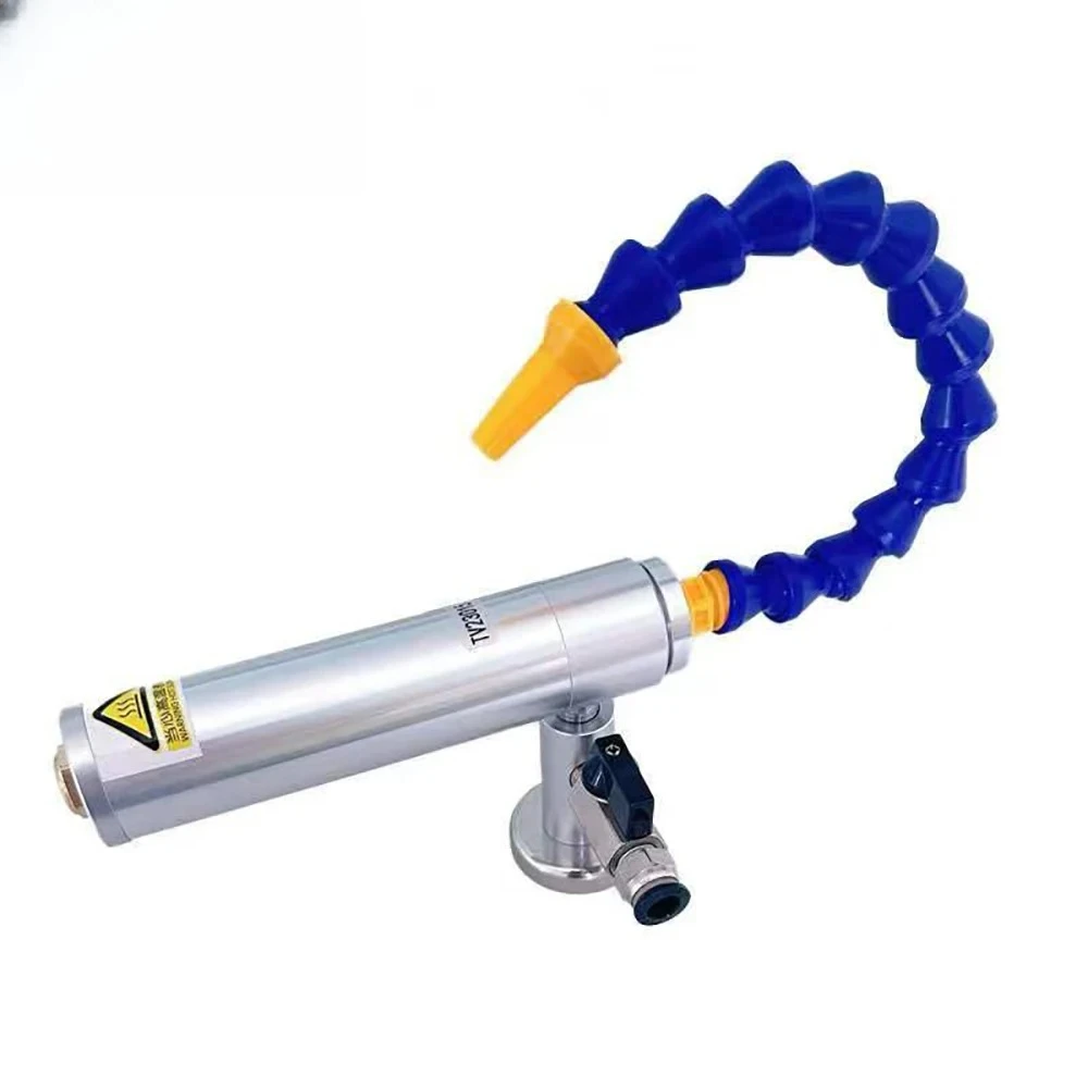 New air Cooler, Aluminum Alloy vortex Tube Cooler with Magnetic Base, Flexible for Machine Tool Chassis and Tool Cooling.
New air Cooler, Aluminum Alloy vortex Tube Cooler with Magnetic Base, Flexible for Machine Tool Chassis and Tool Cooling.