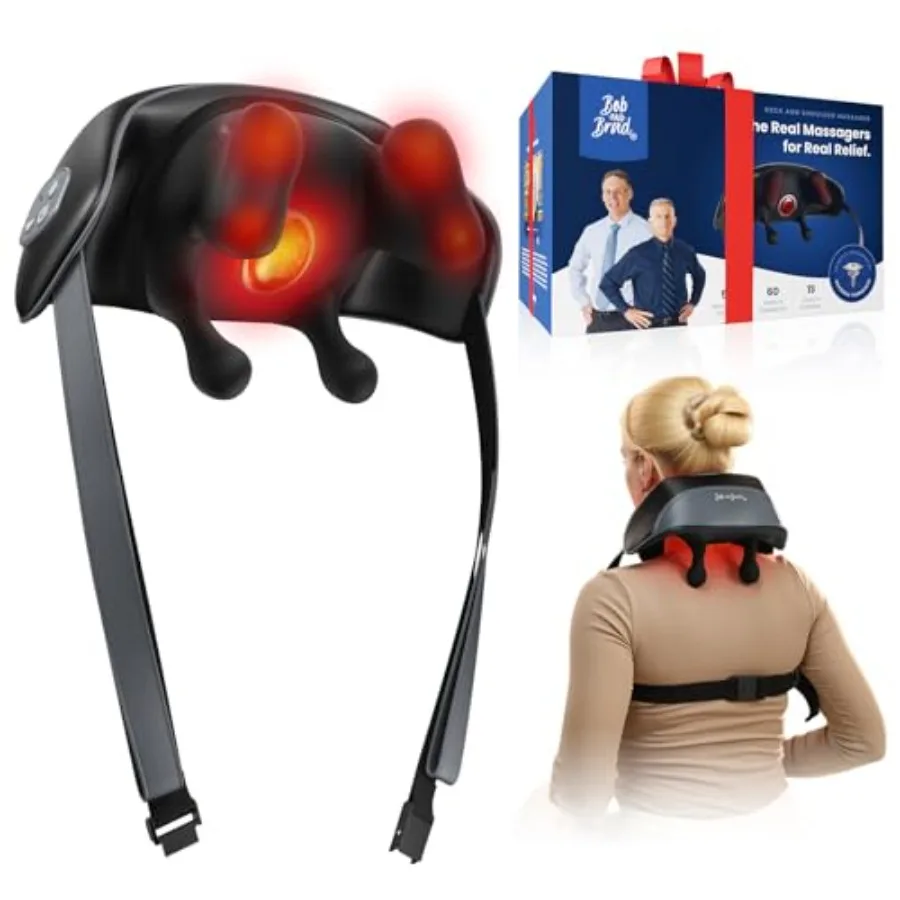 iNeck Pro Cordless 4D Shiatsu Neck Massager with Heat for Pain Relief FSA Eligible HSA Deep Tissue Kneading for Neck Shoulder a
iNeck Pro Cordless 4D Shiatsu Neck Massager with Heat for Pain Relief FSA Eligible HSA Deep Tissue Kneading for Neck Shoulder a