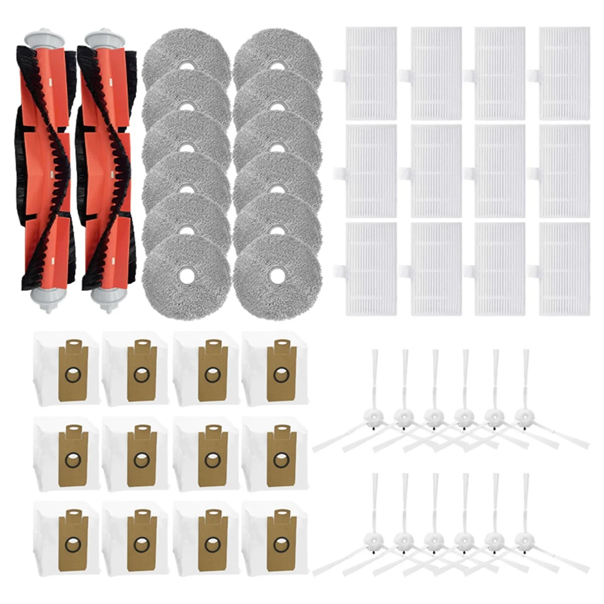 Vacuum Cleaner Parts Compatible for W2 Side Brush Hepa Filters Mop Cloths Rag Parts Accessories
Vacuum Cleaner Parts Compatible for W2 Side Brush Hepa Filters Mop Cloths Rag Parts Accessories