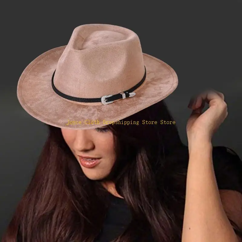 Elegant Homburg Hat for Men Women Stylish Wear Vintage Top Hat Cowboy Costume 10CD
Elegant Homburg Hat for Men Women Stylish Wear Vintage Top Hat Cowboy Costume 10CD