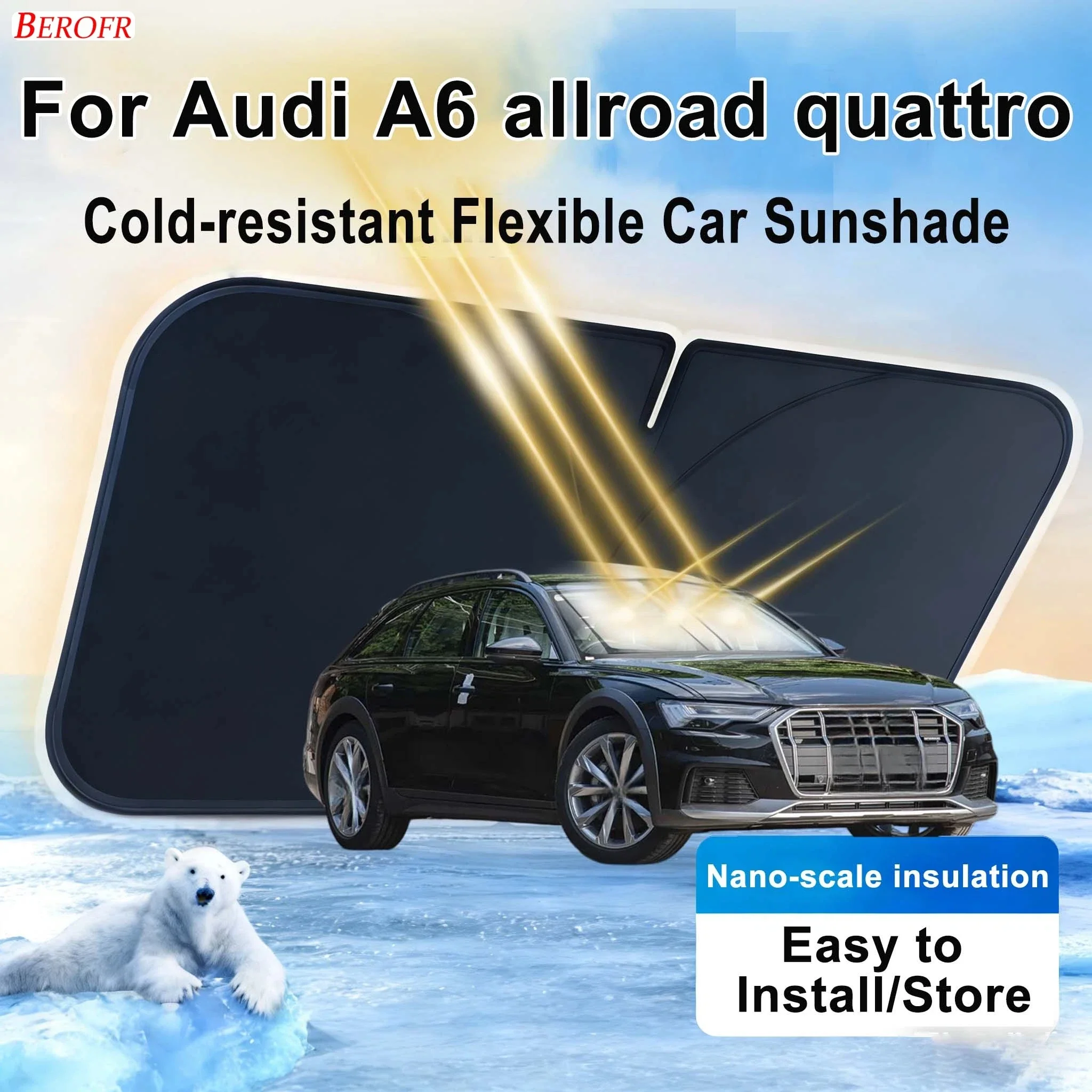 For Audi A6 allroad quattro 2024-2026 Car Windshield Sunshade Cover Front Window Sun Shade Heat Insulation Auto Accessories
For Audi A6 allroad quattro 2024-2026 Car Windshield Sunshade Cover Front Window Sun Shade Heat Insulation Auto Accessories