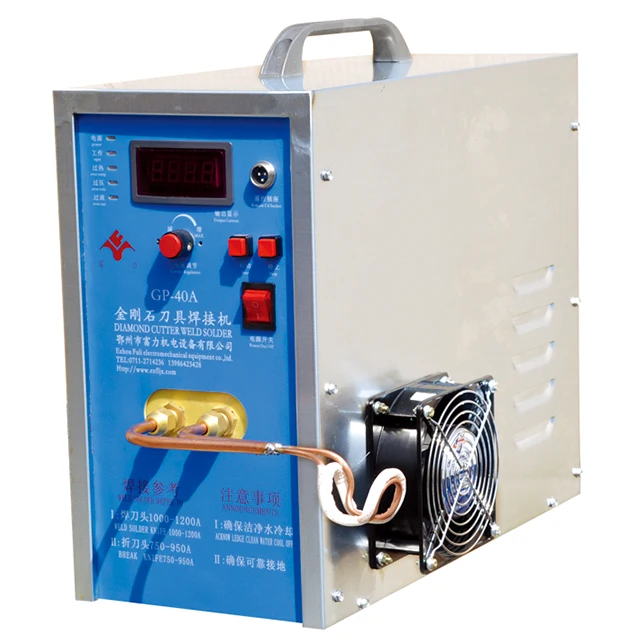 Used Diamond Circular Cutting Granite Metal Saw Blade FULI Portable 12KW High Frequency Induction Welding Machine
Used Diamond Circular Cutting Granite Metal Saw Blade FULI Portable 12KW High Frequency Induction Welding Machine