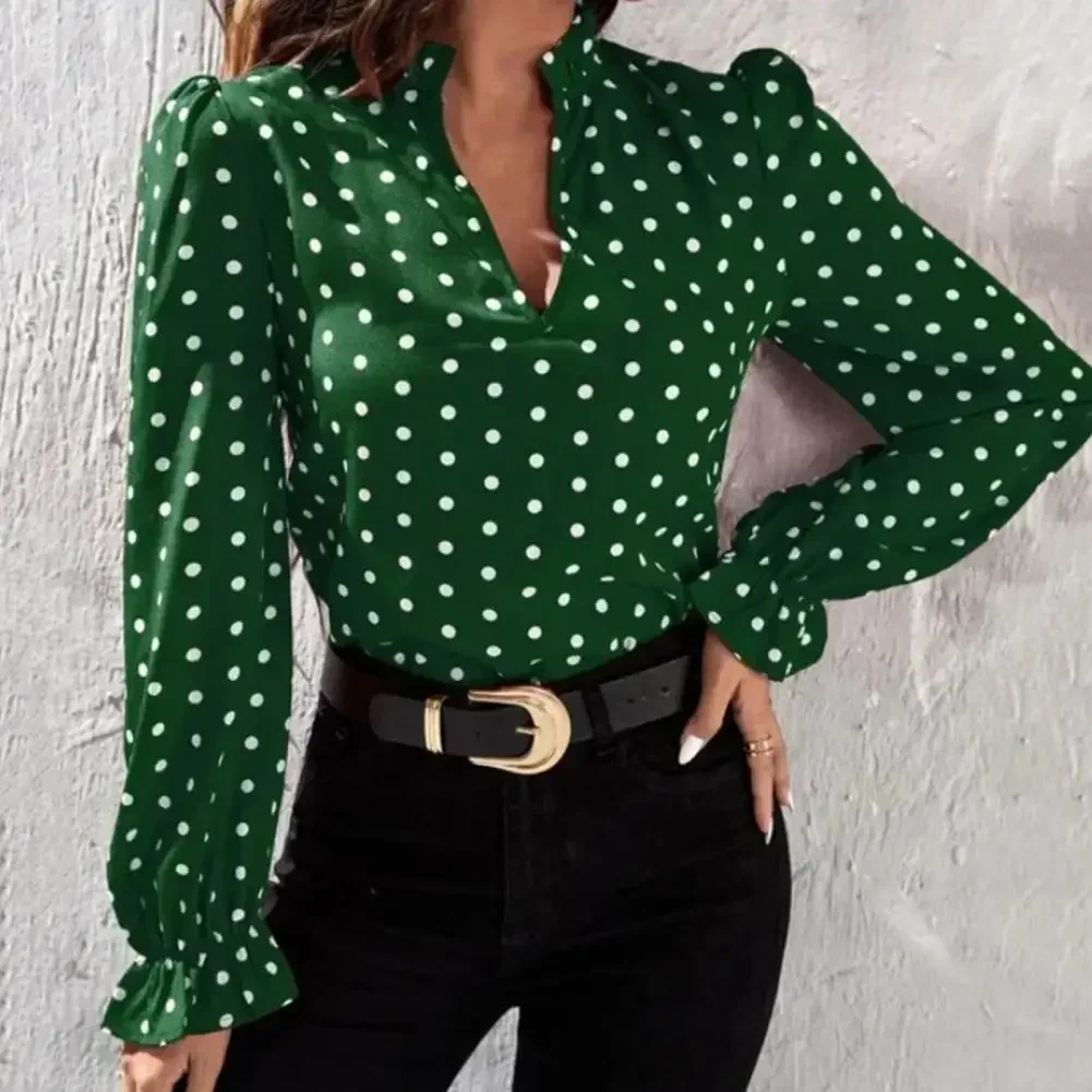 TPJB New Fashion Ladies Shirt Trendy Temperament V Neck Printed Commuter Shirt for Dating Female Blouse Office Lady Shirt
TPJB New Fashion Ladies Shirt Trendy Temperament V Neck Printed Commuter Shirt for Dating Female Blouse Office Lady Shirt