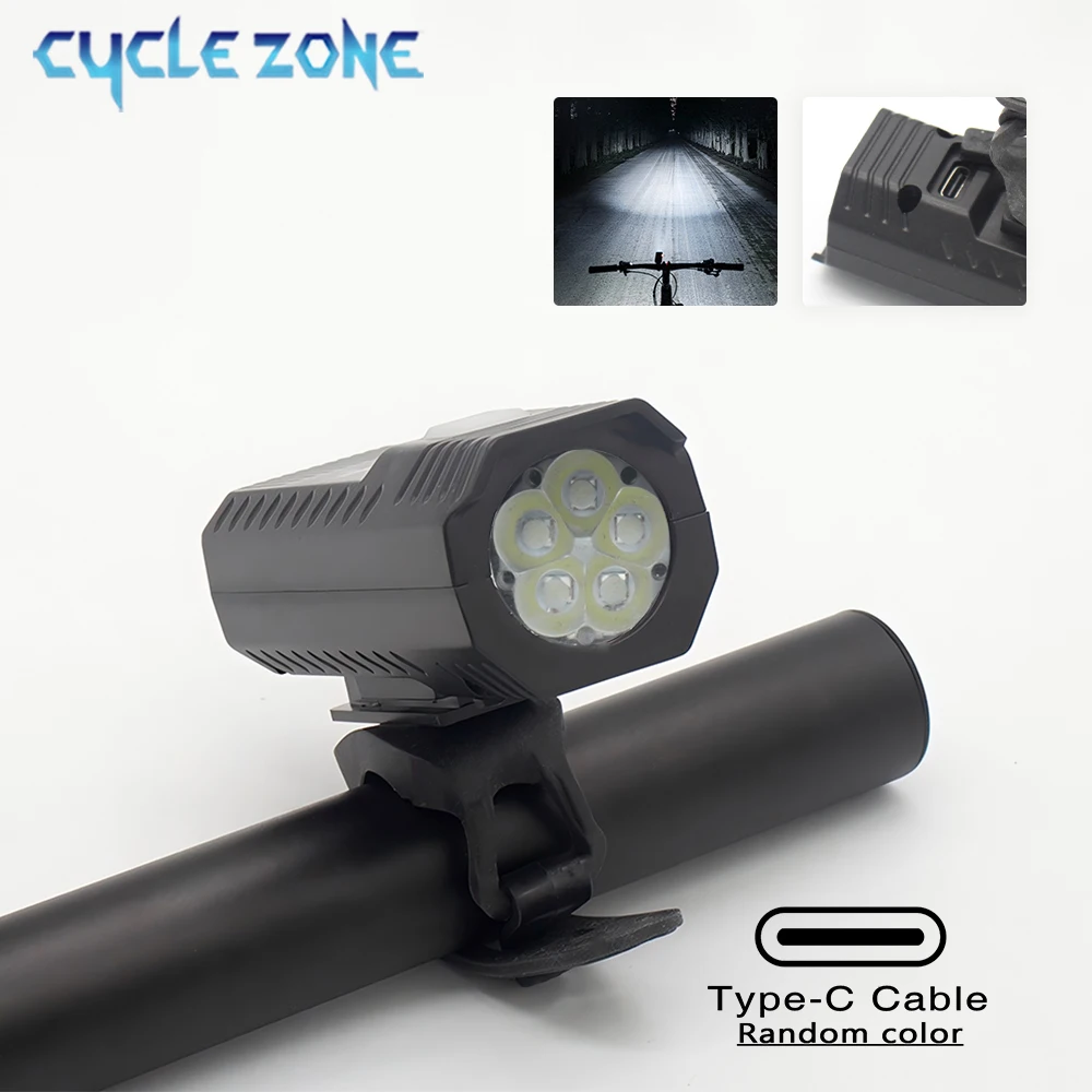 3LED/5LED Bicycle Front Light Portable Type-C Rechargable 3 Modes Head Lamps MTB Bike Headlight Flashlight Outdoor Night Riding
3LED/5LED Bicycle Front Light Portable Type-C Rechargable 3 Modes Head Lamps MTB Bike Headlight Flashlight Outdoor Night Riding