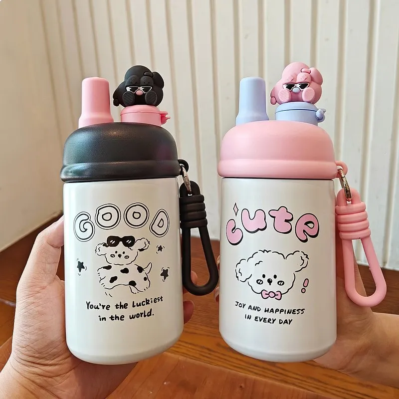 Autumn Winter Cartoon Stainless Steel Thermos Cup Cute Straw Vacuum Water Bottle Portable Student Girls Daily Gift Cup
Autumn Winter Cartoon Stainless Steel Thermos Cup Cute Straw Vacuum Water Bottle Portable Student Girls Daily Gift Cup