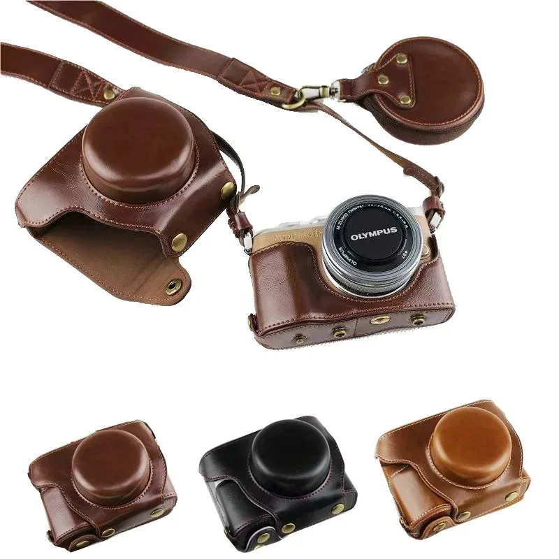 Luxury Camera Case Bag For Olympus EPL9 EPL10 14-42mm Pu Leather Camera Skin with Strap Mini Pouch
Luxury Camera Case Bag For Olympus EPL9 EPL10 14-42mm Pu Leather Camera Skin with Strap Mini Pouch