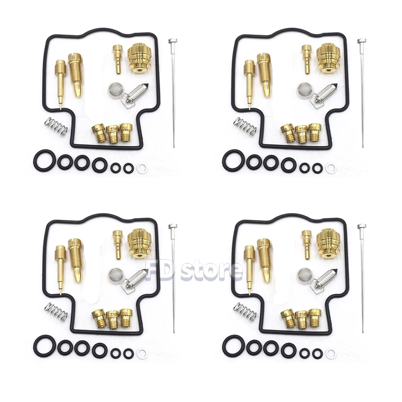 4set Fit for Kawasaki Ninja ZX-11 ZZR1100 ZZ-R 1100 1990-2001 Motorcycle Carburetor Repair Kit
4set Fit for Kawasaki Ninja ZX-11 ZZR1100 ZZ-R 1100 1990-2001 Motorcycle Carburetor Repair Kit