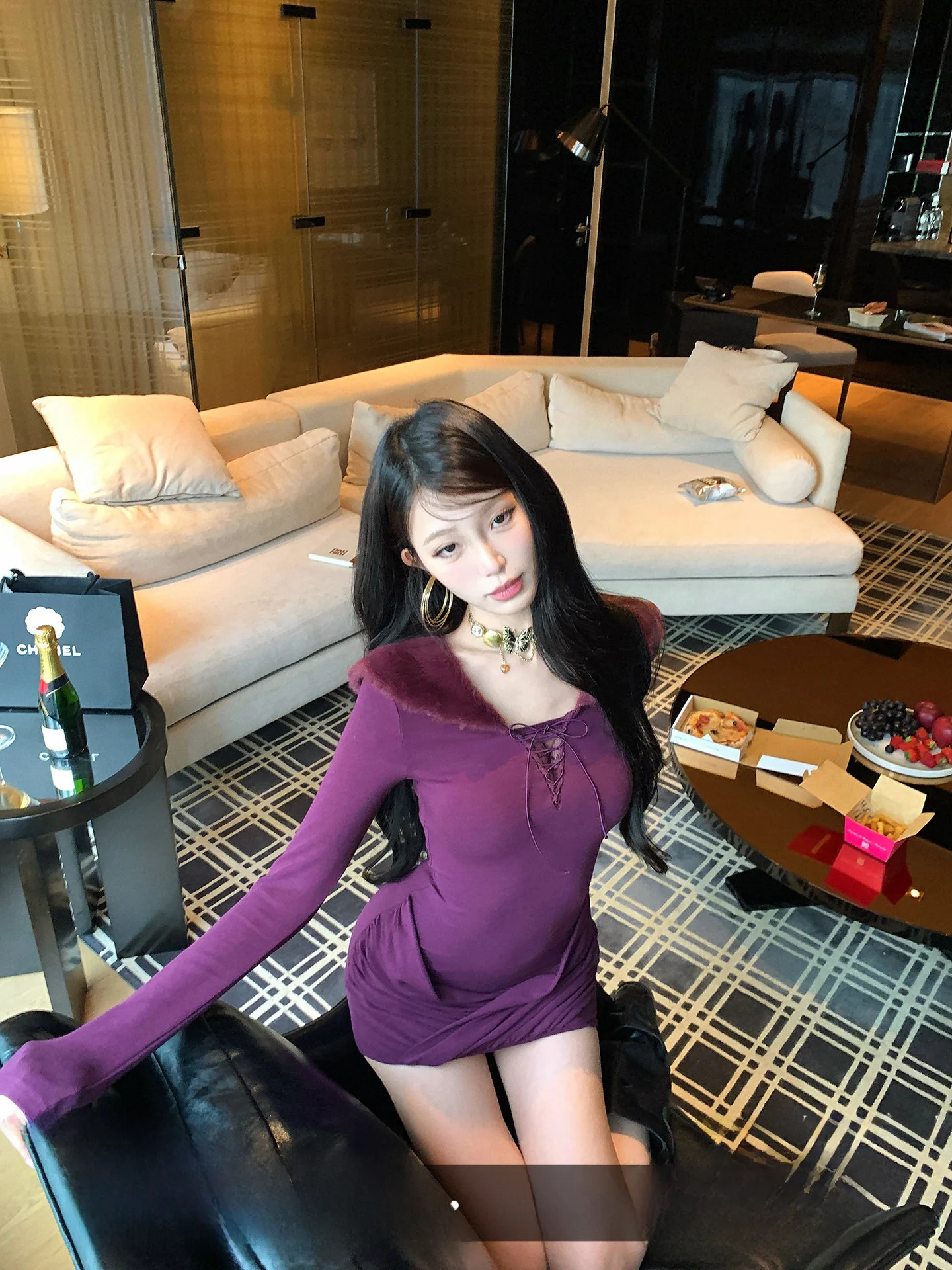 Женская юбка-карандаш Pinksoya Pure Desire с воротником из искусственного меха, плиссированная, с завышенной талией, повседневная, длинная, с рукавами
Женская юбка-карандаш Pinksoya Pure Desire с воротником из искусственного меха, плиссированная, с завышенной талией, повседневная, длинная, с рукавами