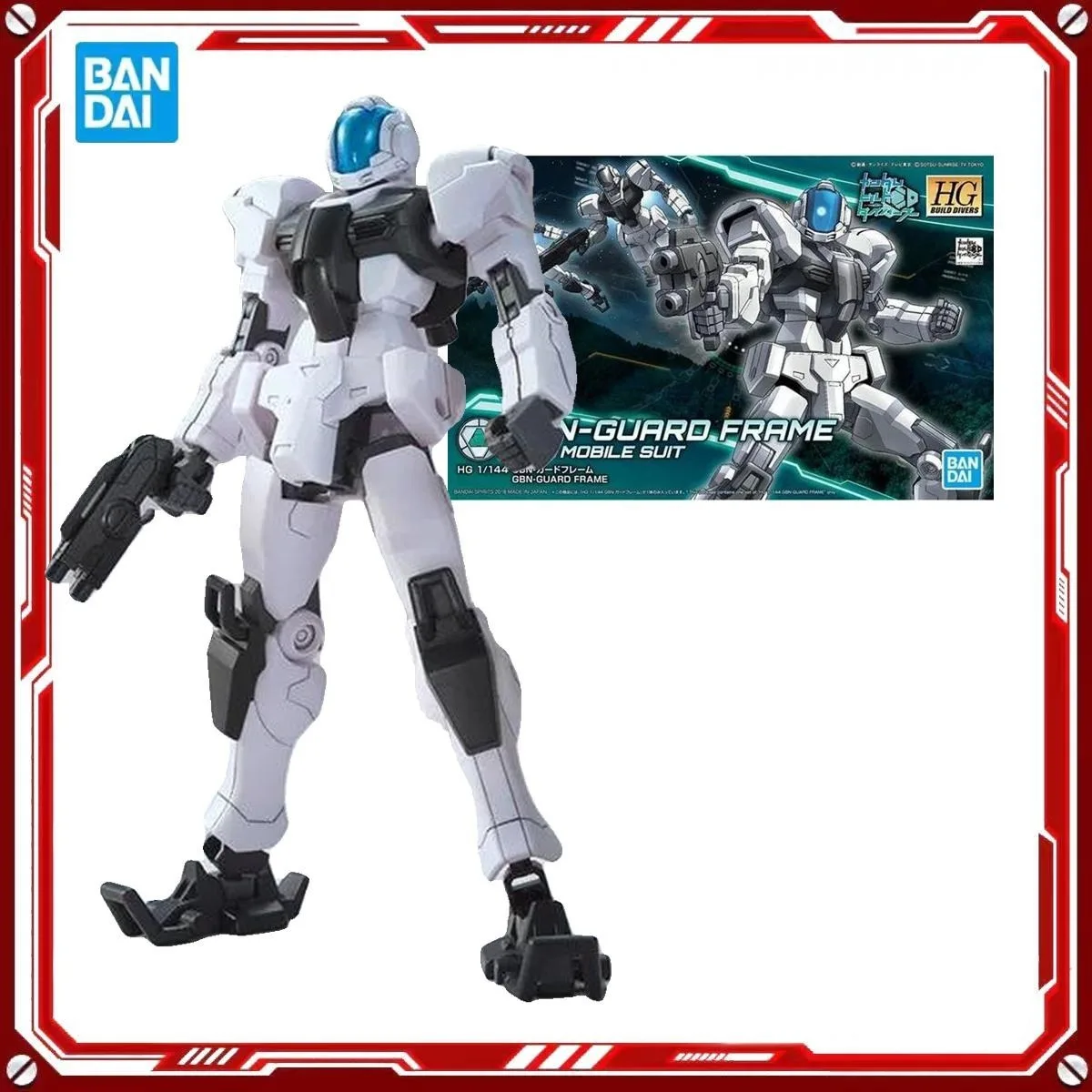Оригинальные сборные модели фигурок Bandai HGBD 1/144 GBN FRAME GBN-GUARD FRAME, аниме-фигурки, коллекционные модели, игрушки, подарки
Оригинальные сборные модели фигурок Bandai HGBD 1/144 GBN FRAME GBN-GUARD FRAME, аниме-фигурки, коллекционные модели, игрушки, подарки