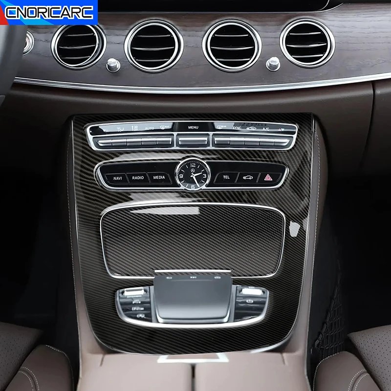 Консоль для Mercedes Benz E Class W213 2019 2020 с рисунком из углеродного волокна, отделка рамы, аксессуары для салона автомобиля
Консоль для Mercedes Benz E Class W213 2019 2020 с рисунком из углеродного волокна, отделка рамы, аксессуары для салона автомобиля