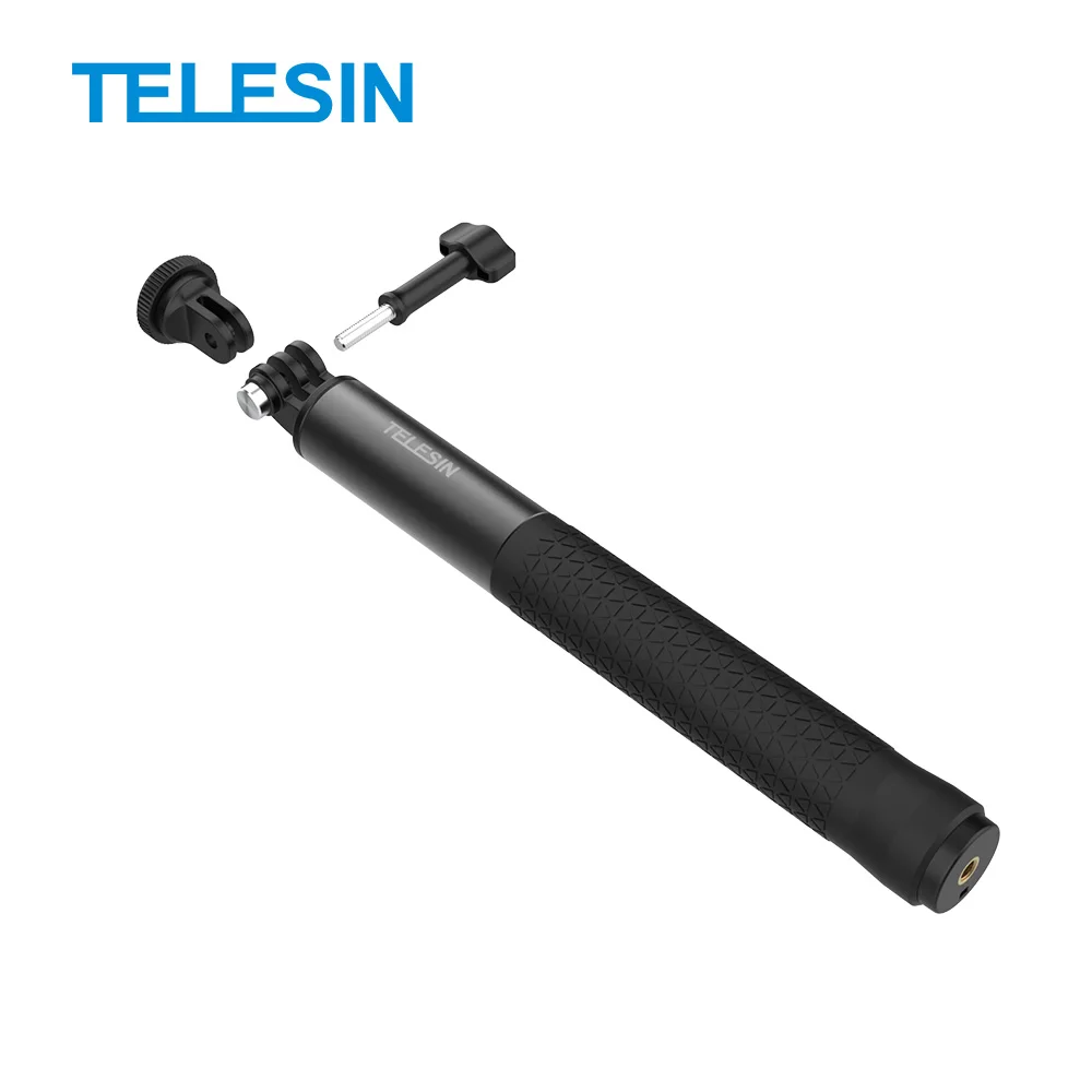 TELESIN Lightweight Aluminum Selfie Stick Tripod: Compatible with GoPro Hero 13-8, Insta360, DJI Osmo Action Cameras
TELESIN Lightweight Aluminum Selfie Stick Tripod: Compatible with GoPro Hero 13-8, Insta360, DJI Osmo Action Cameras