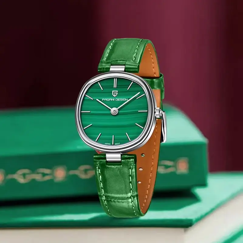 2026 New PAGANI DESIGN Malachite Dial Women's Watches Top Brand Luxury Quartz Watch Women Sapphire glass Ladies Watch For Gift
2026 New PAGANI DESIGN Malachite Dial Women's Watches Top Brand Luxury Quartz Watch Women Sapphire glass Ladies Watch For Gift