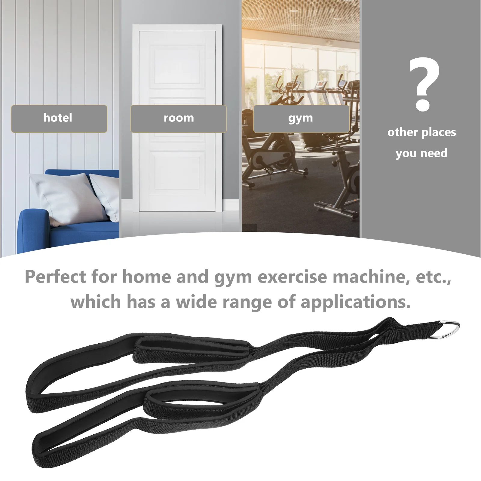 Tricep Rope Dual Grip Strength Training Durable Braided Polyester for Biceps Triceps Overhead Extensions Push Downs Home Gym 
Tricep Rope Dual Grip Strength Training Durable Braided Polyester for Biceps Triceps Overhead Extensions Push Downs Home Gym
