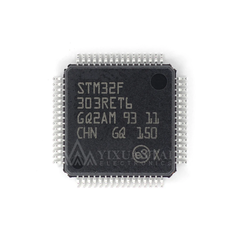 5pcs/lot NEW STM32F303RET6 Mixed Signal 32-Bit Microcontroller MCU IC LQFP 64-Pin 512KB Flash Embedded Control Chip
5pcs/lot NEW STM32F303RET6 Mixed Signal 32-Bit Microcontroller MCU IC LQFP 64-Pin 512KB Flash Embedded Control Chip