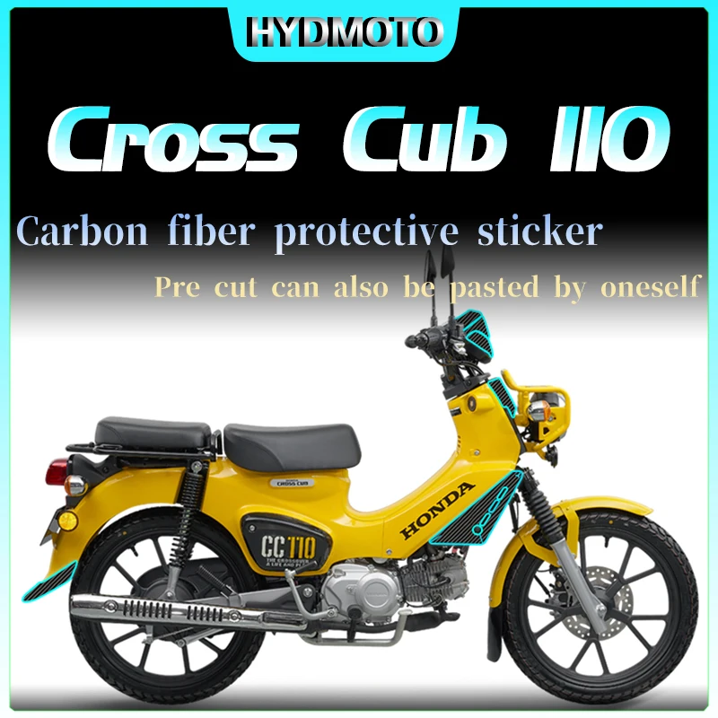 Наклейки из углеродного волокна для защиты топливного бака HONDA CC110 аксессуары для модификации
Наклейки из углеродного волокна для защиты топливного бака HONDA CC110 аксессуары для модификации