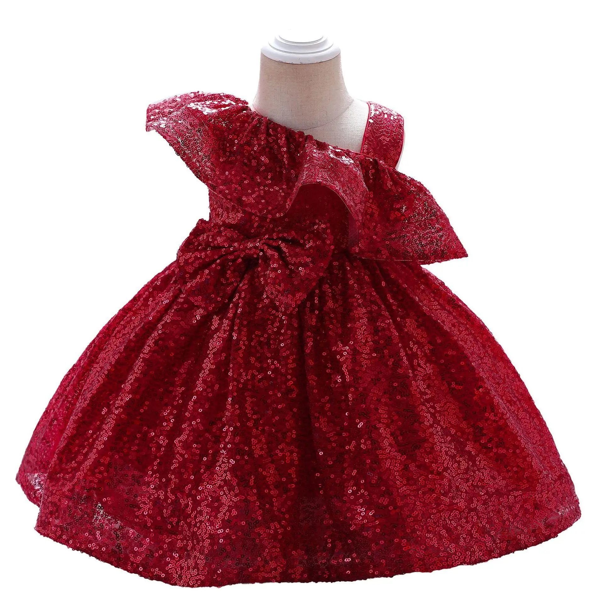 Red Dress For Baptism Sequin Princess Dress Red Gold Party Newborns Toddler Costume Baby Girl Clothes One Shoulder
Red Dress For Baptism Sequin Princess Dress Red Gold Party Newborns Toddler Costume Baby Girl Clothes One Shoulder
